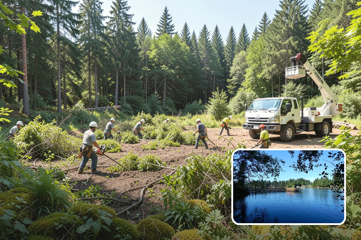 Structural pruning in Federal Way, King County, WA - Improves tree structure, health, and appearance