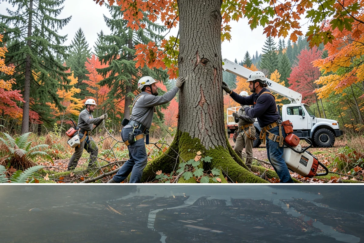 Structural pruning in Fife, Pierce County, WA - In the Puget Sound climate, structural pruning should be timed according to species-specific sensitivities to avoid stress on...