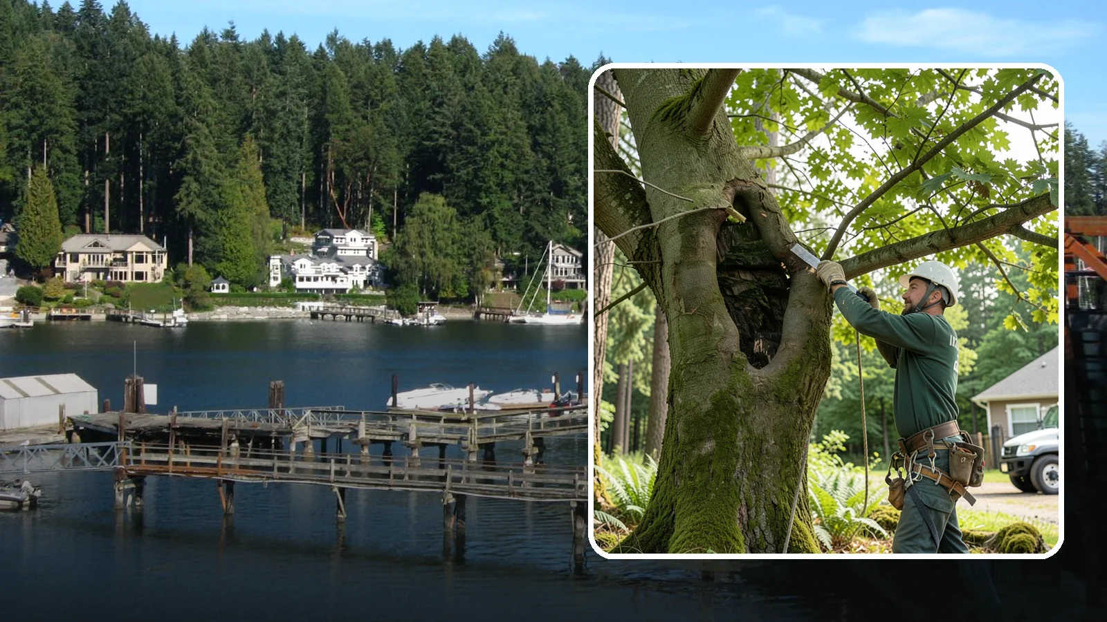 Structural pruning in Gig Harbor, Pierce County, WA - Pruning that develops or corrects a tree's branch architecture.