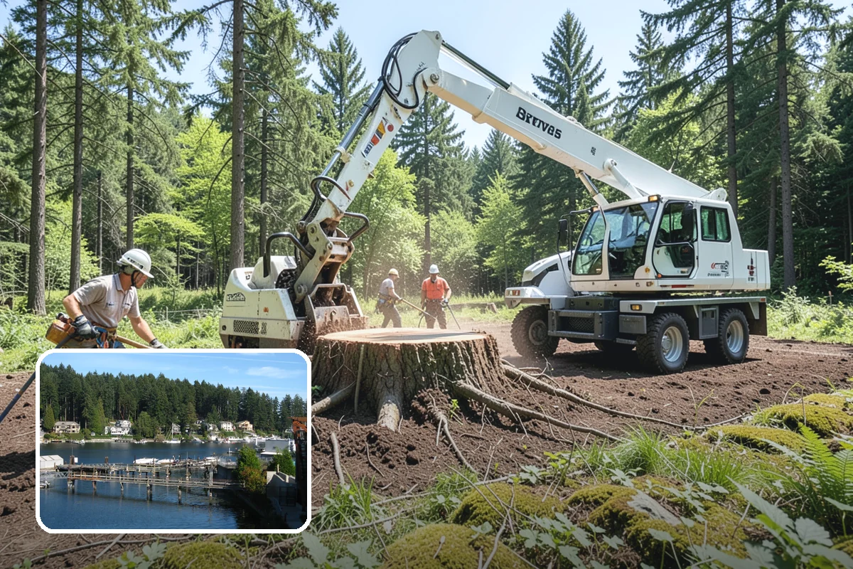 Structural pruning in Gig Harbor, Pierce County, WA - Improves tree structure, health, and appearance