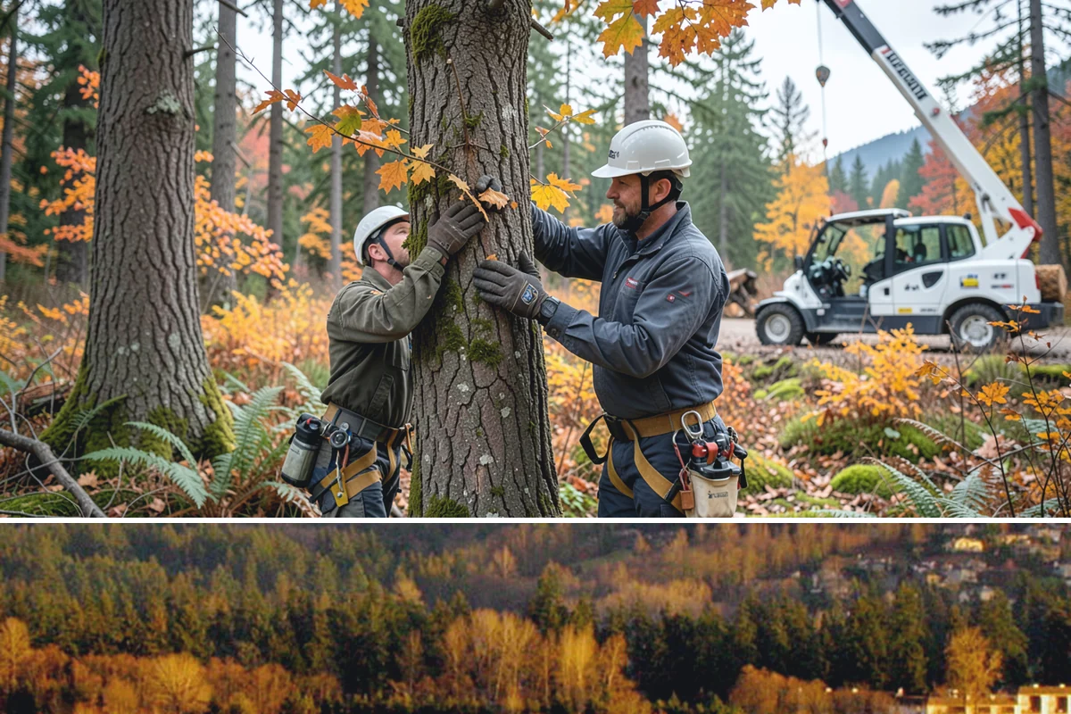 Structural pruning in Kenmore, King County, WA - In the Puget Sound climate, structural pruning should be timed according to species-specific sensitivities to avoid stress on...