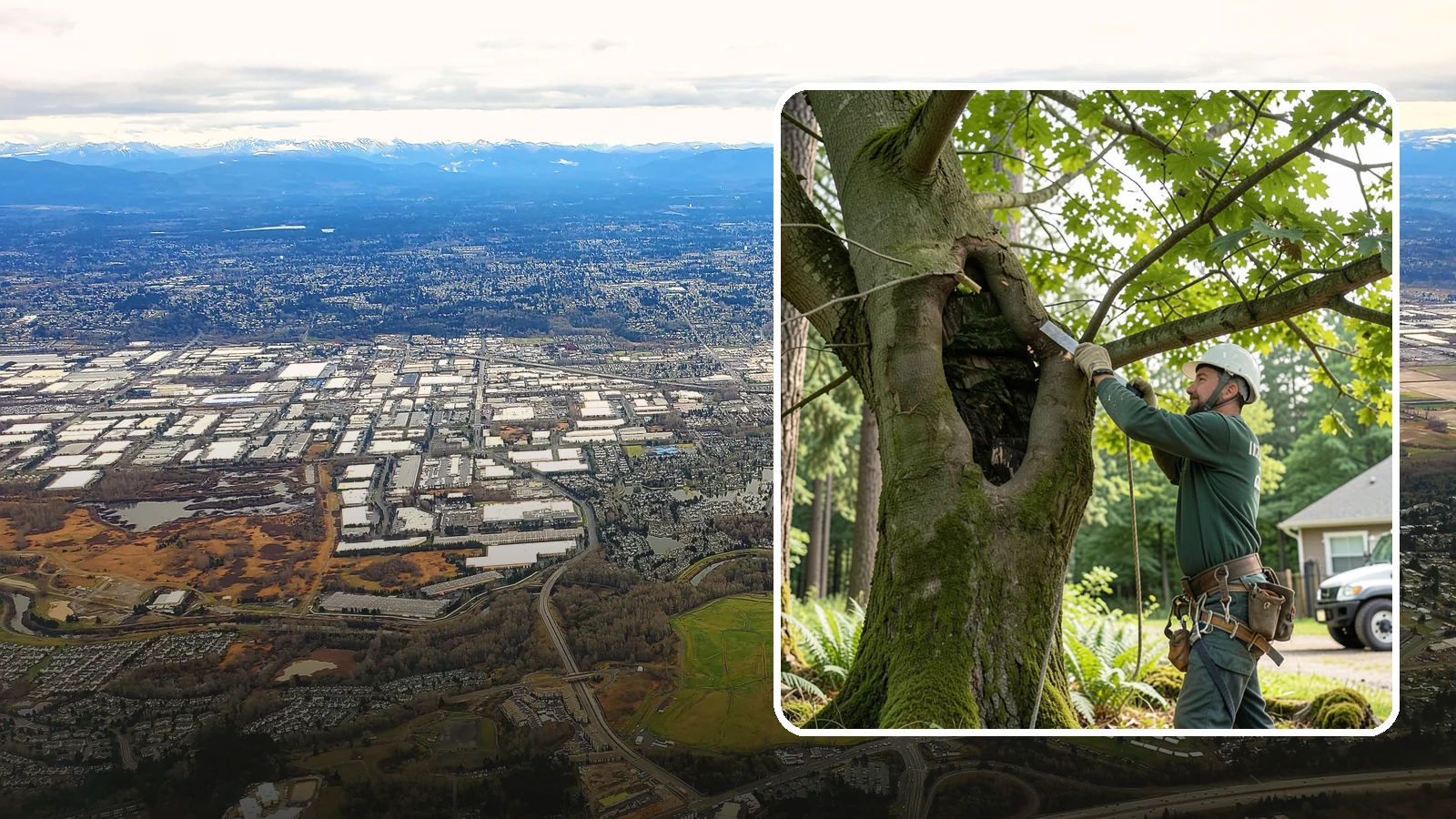 Structural pruning in Kent, King County, WA - Pruning that develops or corrects a tree's branch architecture.