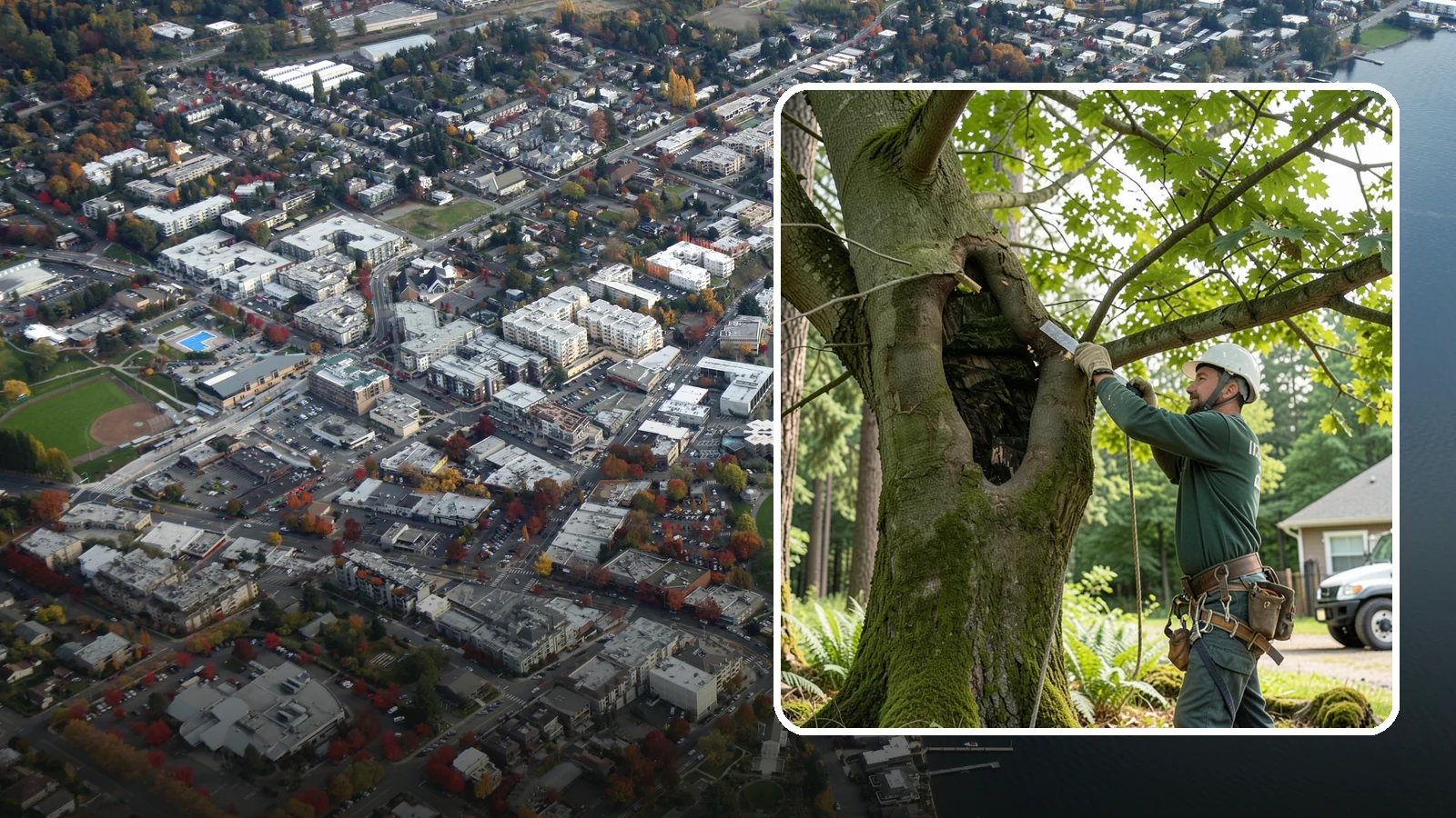 Structural pruning in Kirkland, King County, WA - Pruning that develops or corrects a tree's branch architecture.