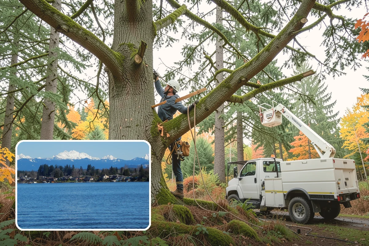 Structural pruning in Lake Stevens, Snohomish County, WA - Improves tree structure, health, and appearance