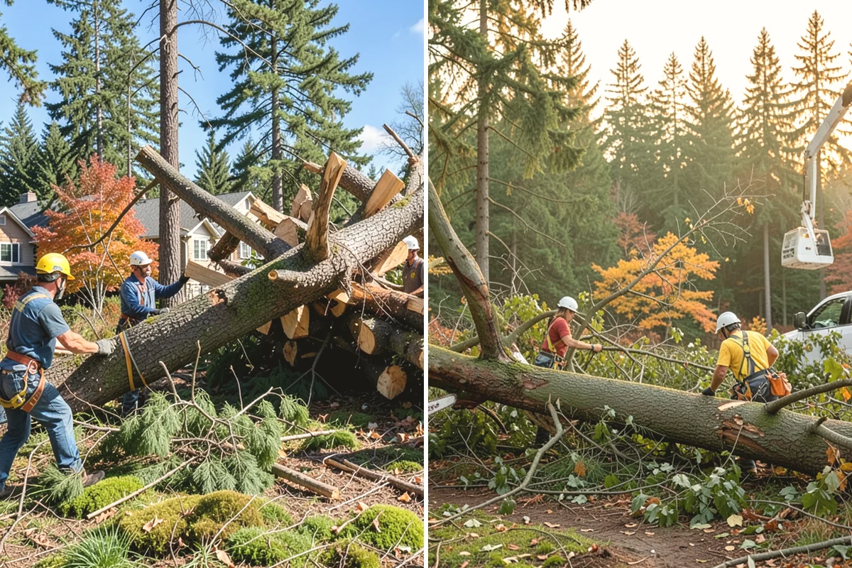 Structural pruning in Lake Stevens, Snohomish County, WA - Assess canopy condition and pruning objectives