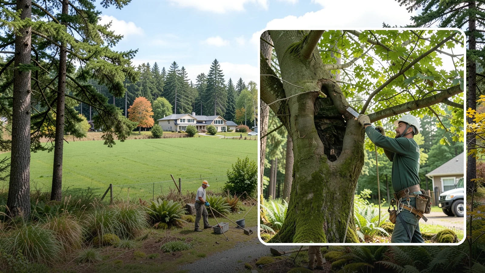 Structural pruning in Lyman, Skagit County, WA - Pruning that develops or corrects a tree's branch architecture.