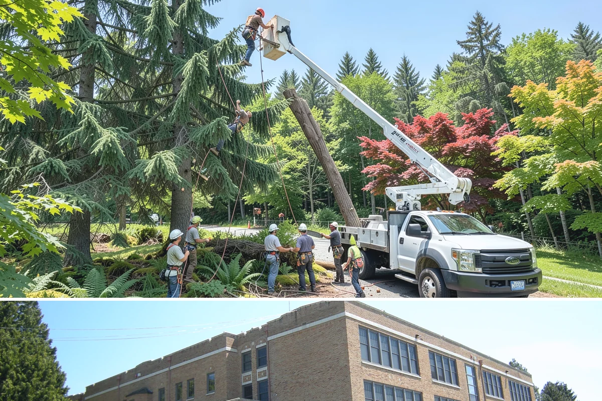 Structural pruning in Maple Valley, King County, WA - In the Puget Sound climate, structural pruning should be timed according to species-specific sensitivities to avoid stress on...