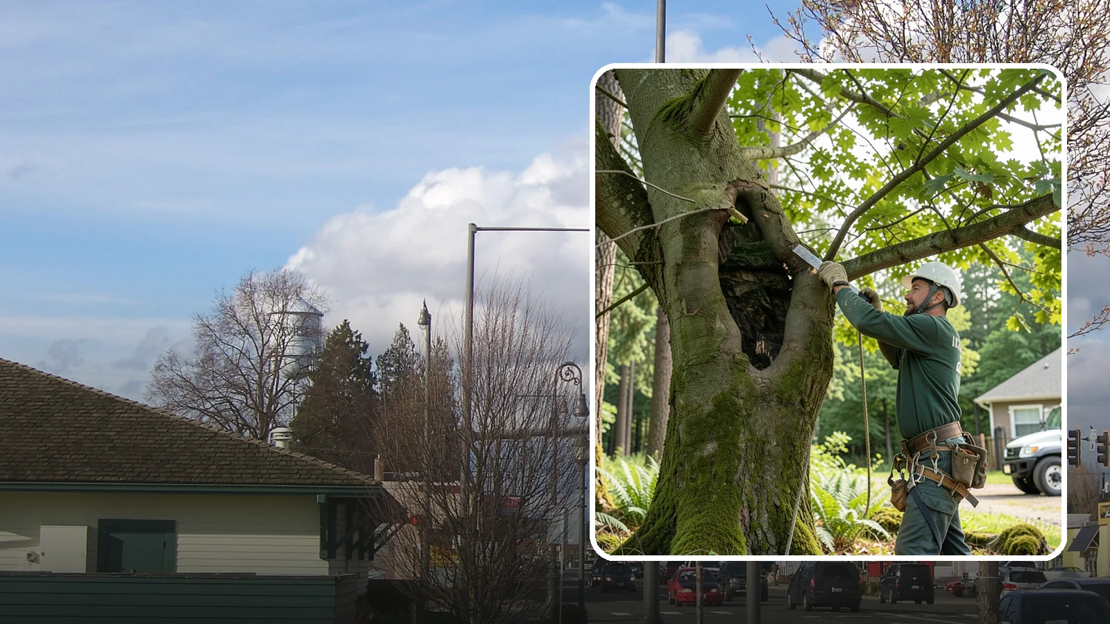 Structural pruning in Marysville, Snohomish County, WA - Pruning that develops or corrects a tree's branch architecture.