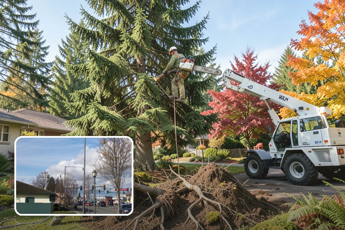 Structural pruning in Marysville, Snohomish County, WA - Improves tree structure, health, and appearance