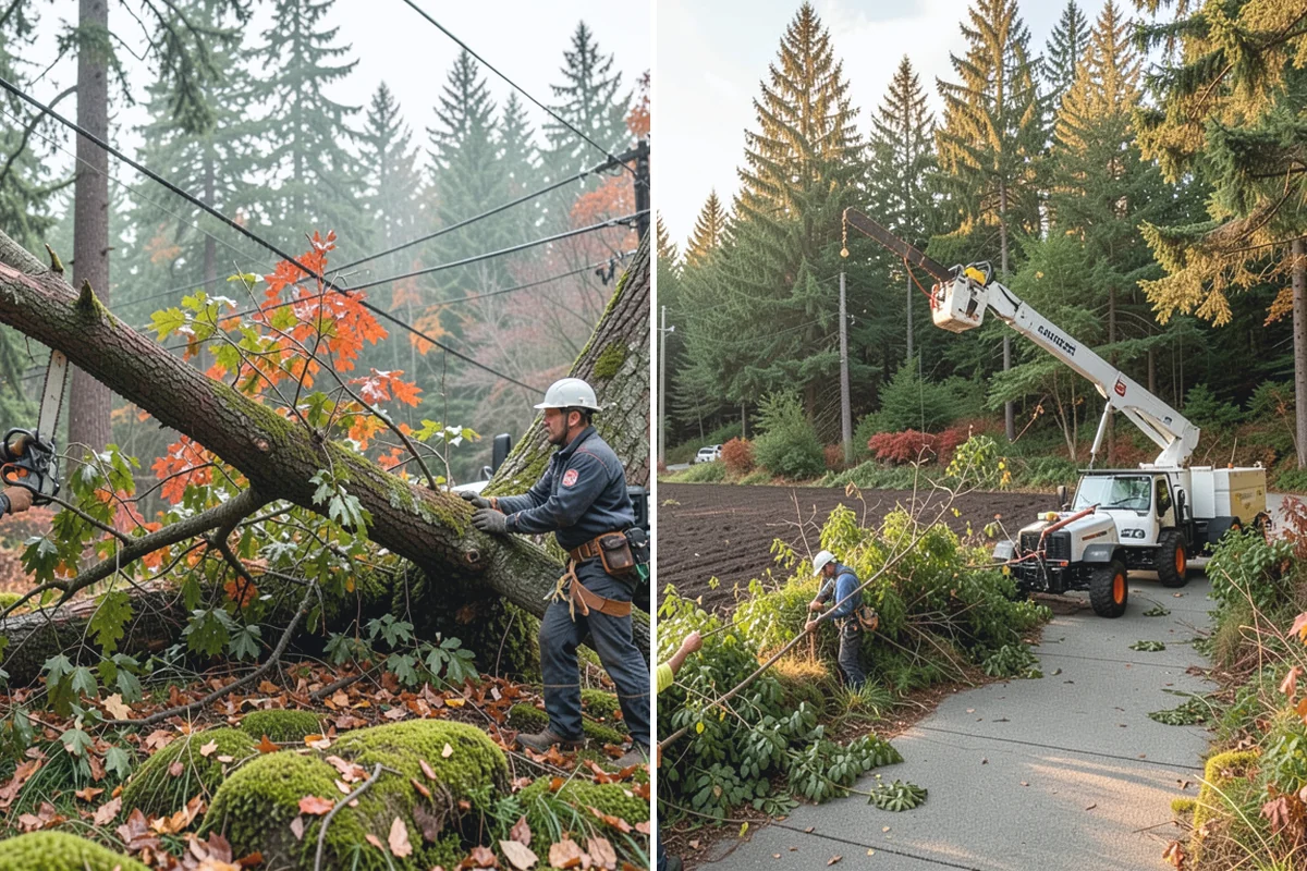 Structural pruning in Marysville, Snohomish County, WA - Assess canopy condition and pruning objectives