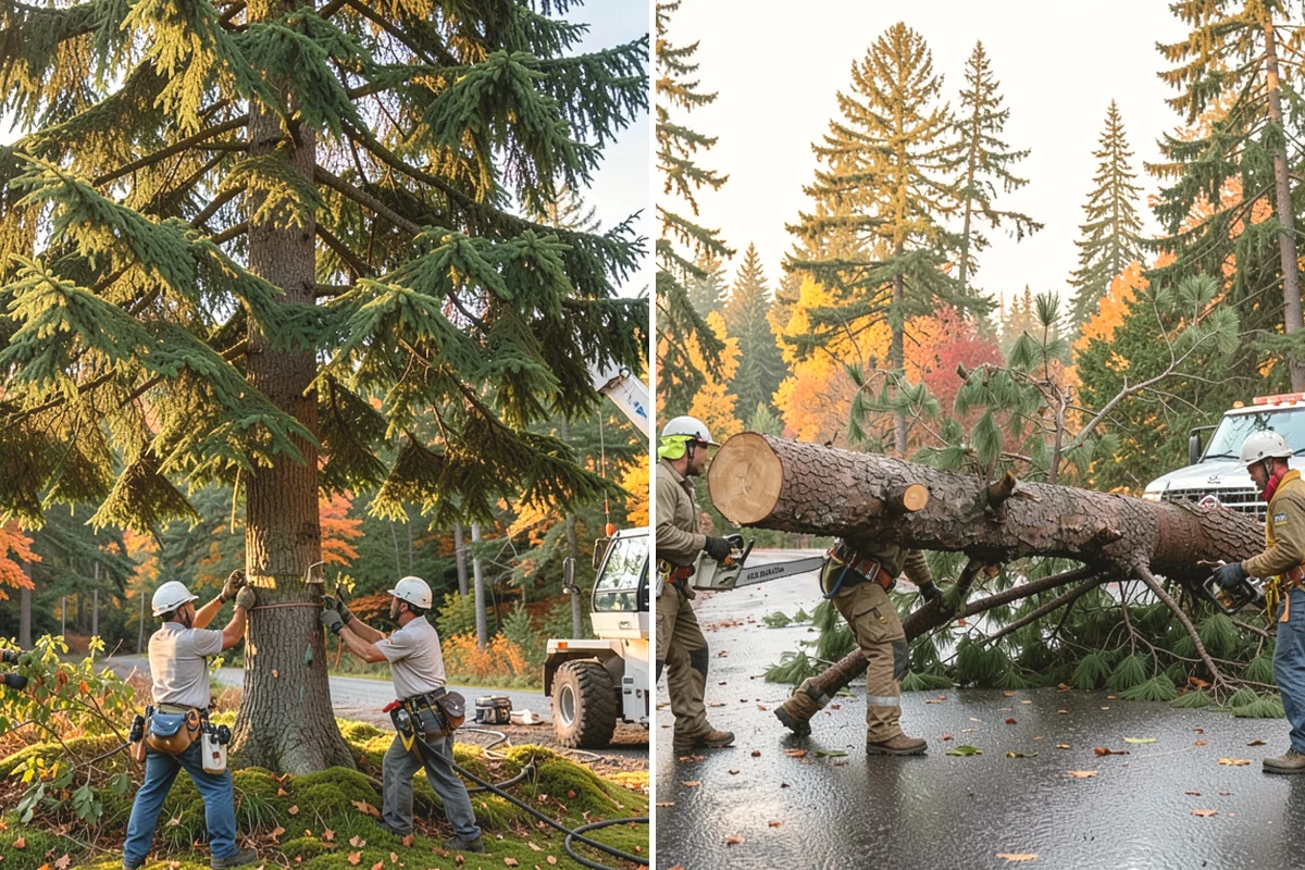 Structural pruning in Mercer Island, King County, WA - Assess canopy condition and pruning objectives