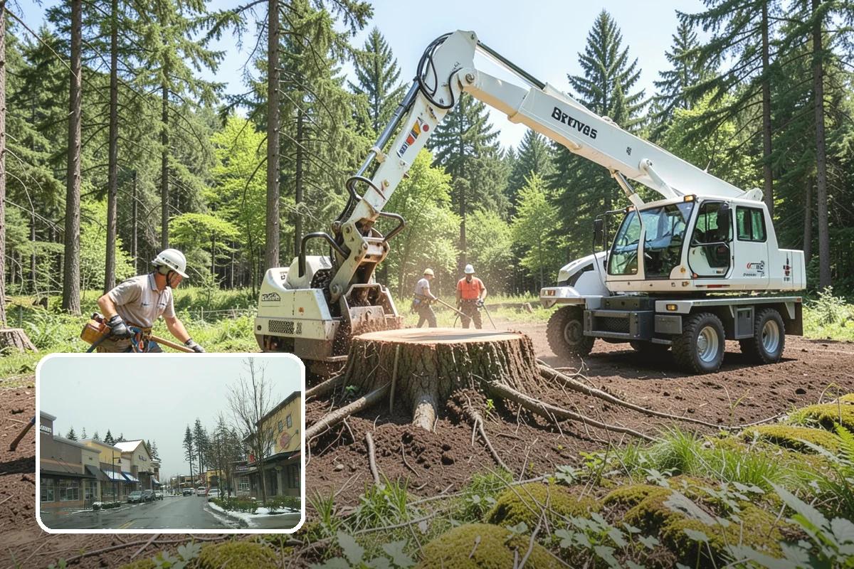 Structural pruning in Mill Creek, Snohomish County, WA - Improves tree structure, health, and appearance
