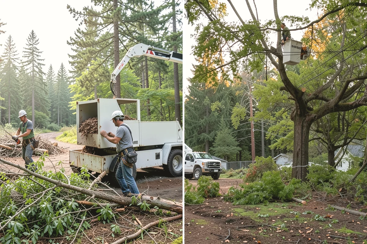 Structural pruning in Mill Creek, Snohomish County, WA - Assess canopy condition and pruning objectives
