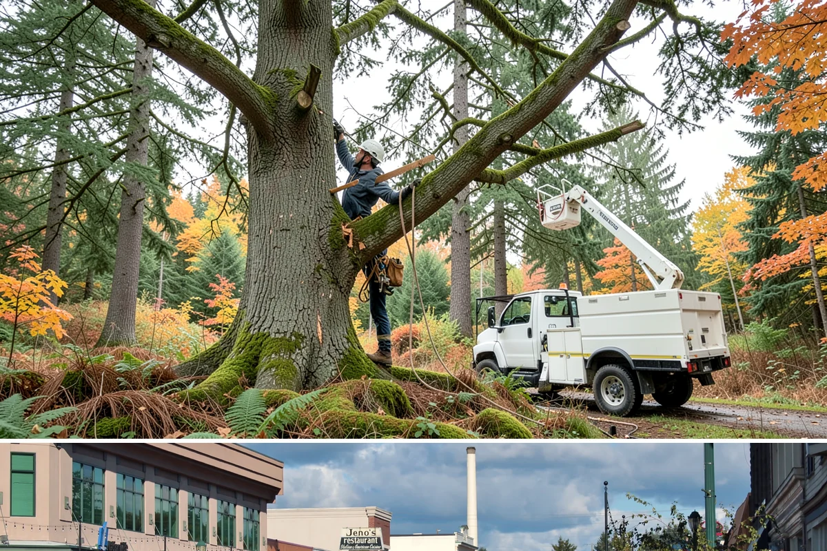 Structural pruning in Monroe, Snohomish County, WA - In the Puget Sound climate, structural pruning should be timed according to species-specific sensitivities to avoid stress on...