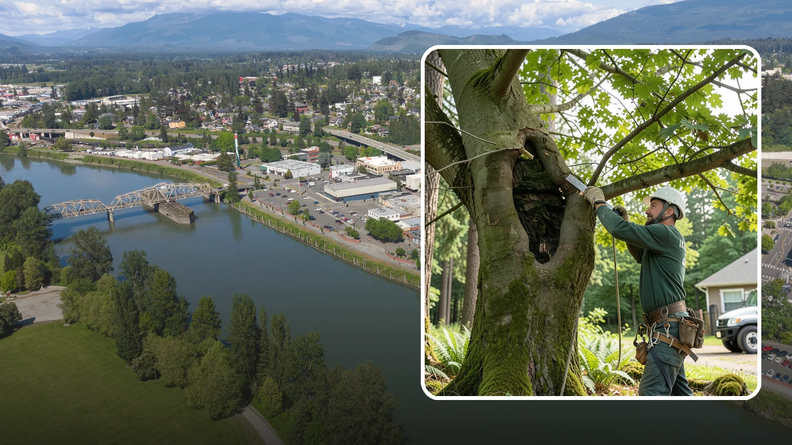 Structural pruning in Mount Vernon, Skagit County, WA - Pruning that develops or corrects a tree's branch architecture.