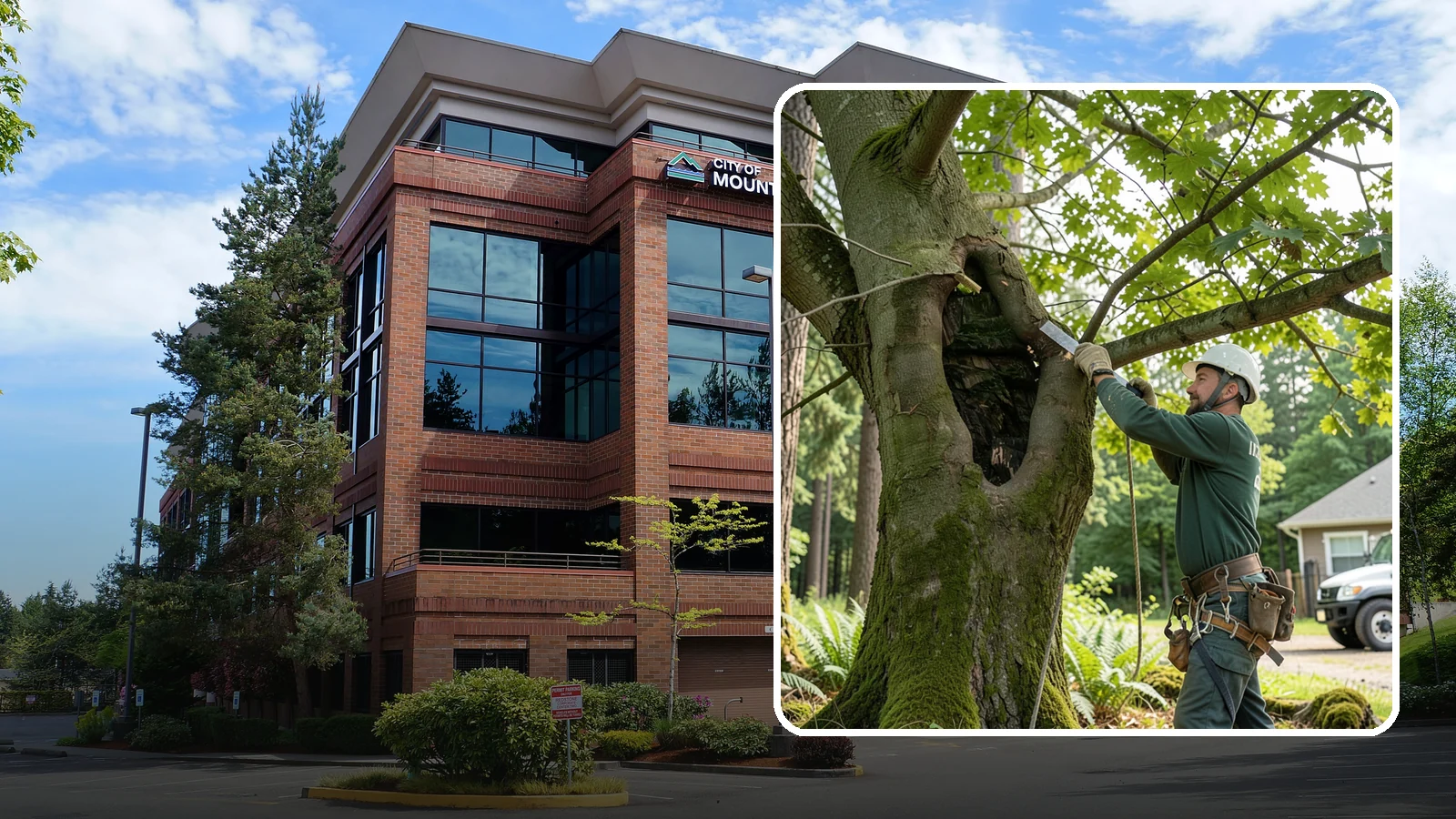 Structural pruning in Mountlake Terrace, Snohomish County, WA - Pruning that develops or corrects a tree's branch architecture.
