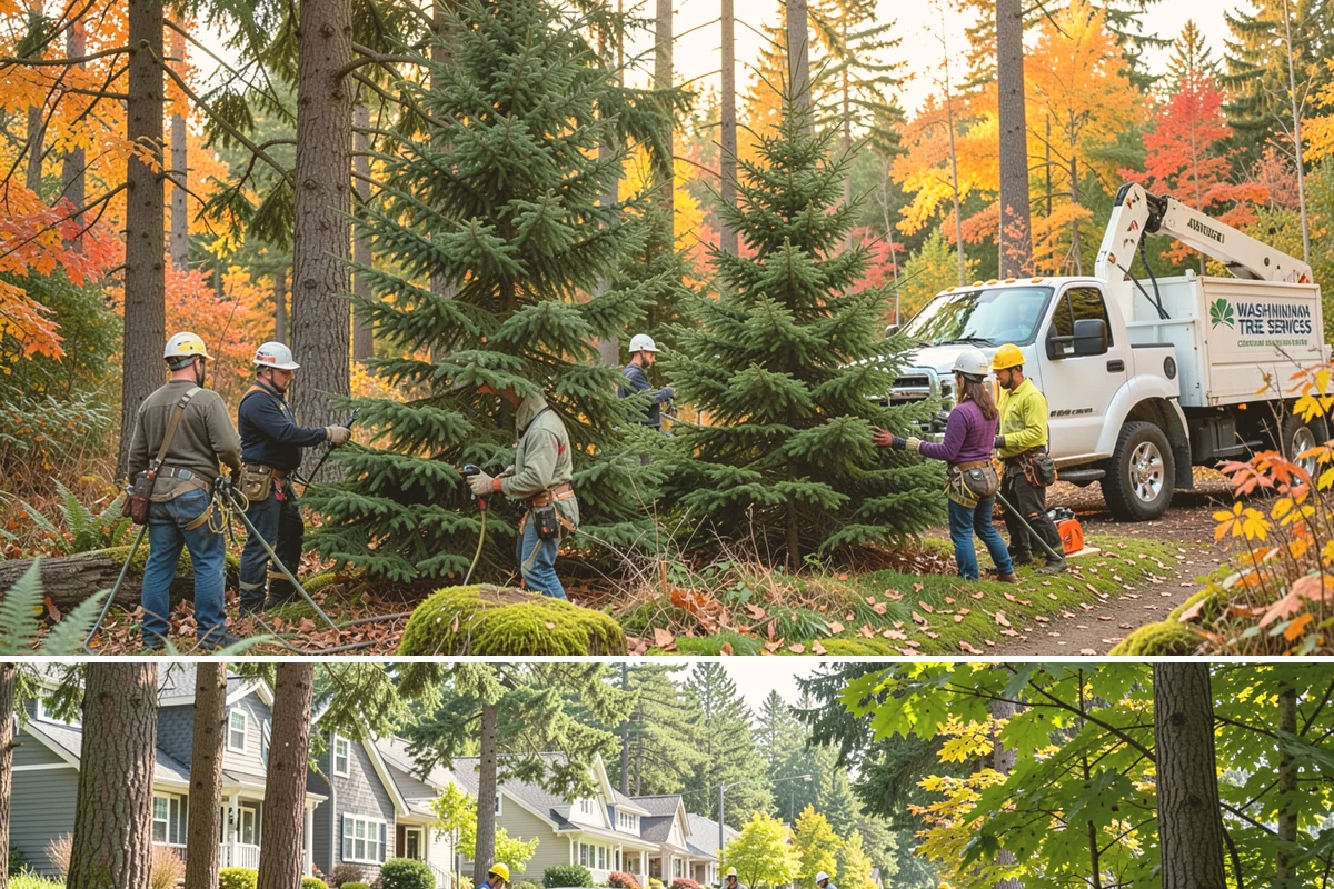 Structural pruning in Normandy Park, King County, WA - In the Puget Sound climate, structural pruning should be timed according to species-specific sensitivities to avoid stress on...
