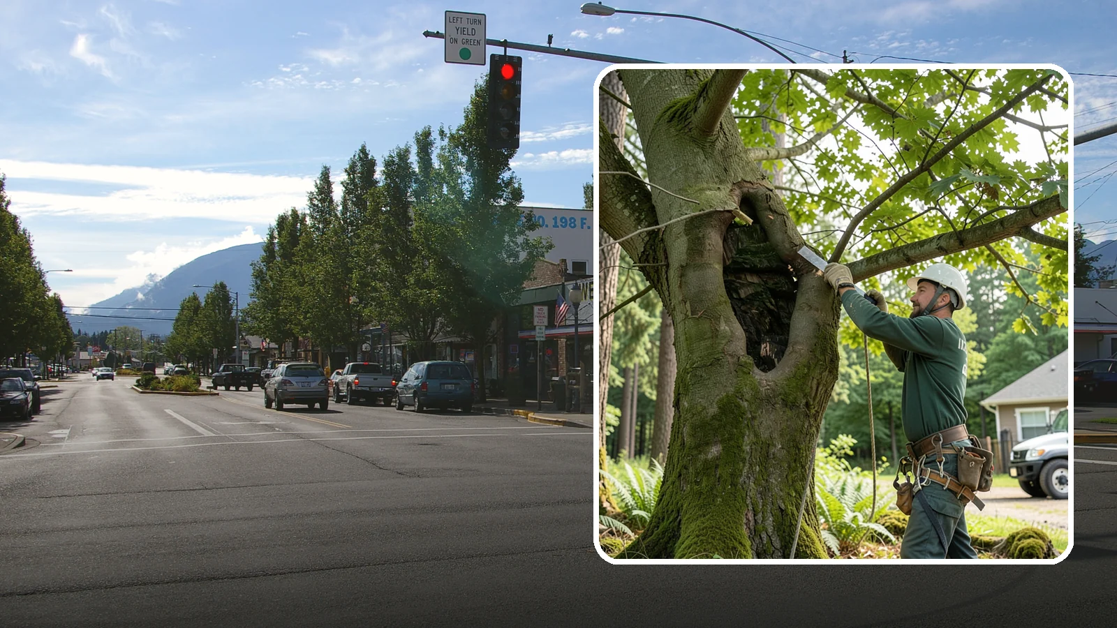 Structural pruning in North Bend, King County, WA - Pruning that develops or corrects a tree's branch architecture.
