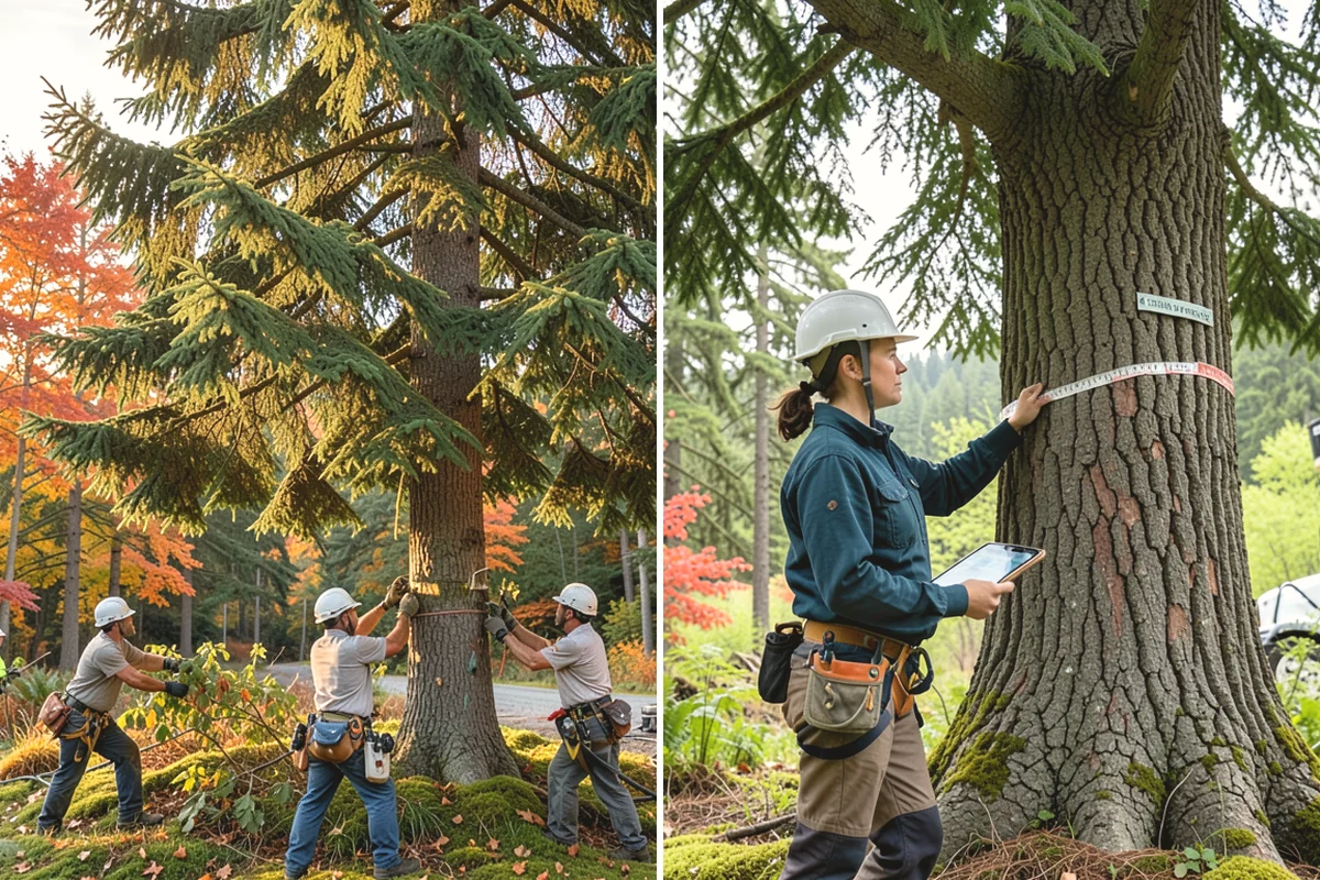Structural pruning in Oak Harbor, Island County, WA - Assess canopy condition and pruning objectives