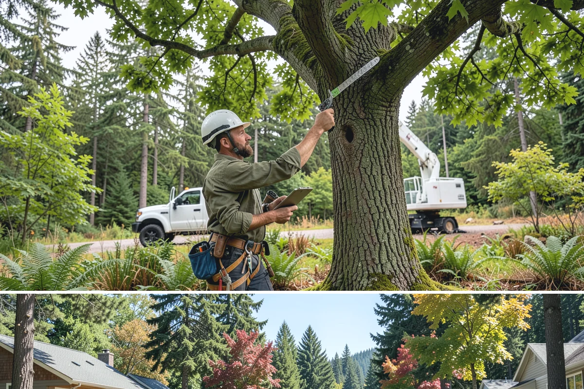 Structural pruning in Orting, Pierce County, WA - In the Puget Sound climate, structural pruning should be timed according to species-specific sensitivities to avoid stress on...