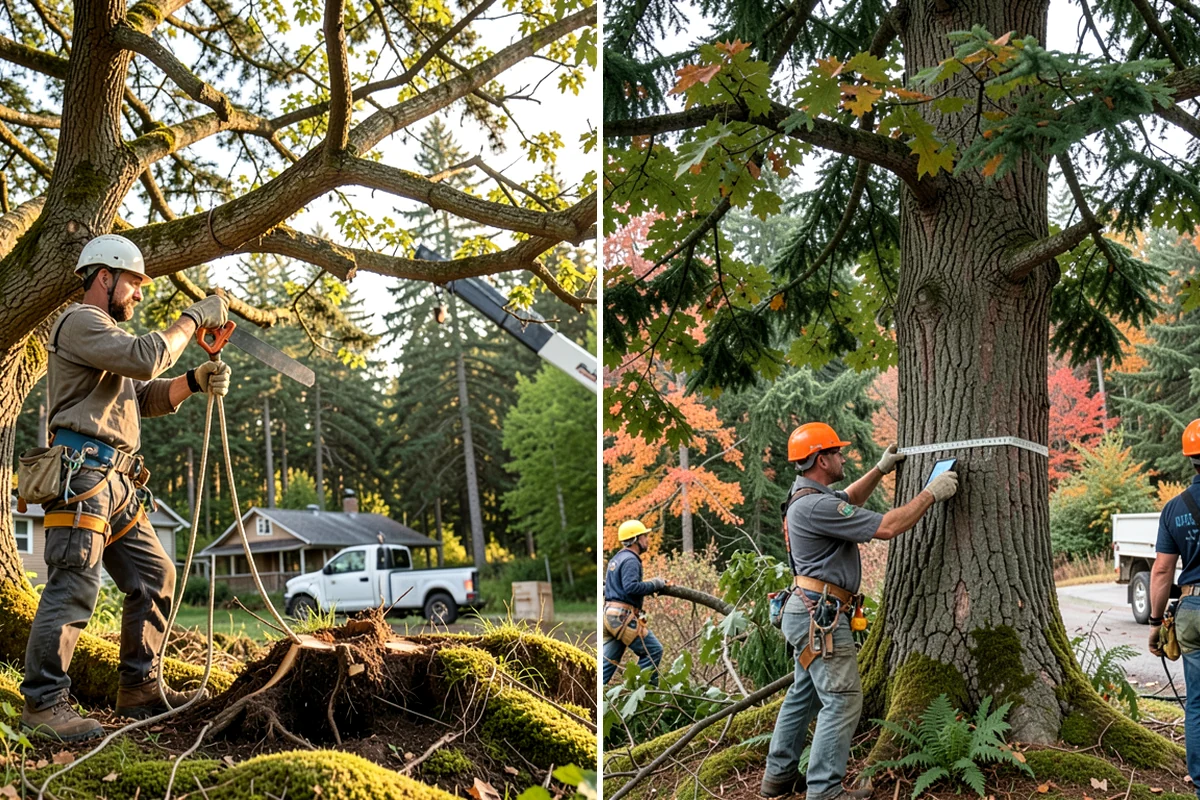 Structural pruning in Puyallup, Pierce County, WA - Assess canopy condition and pruning objectives