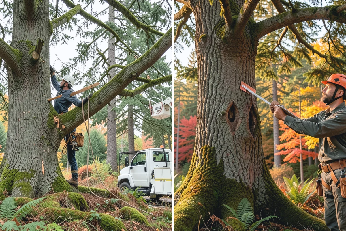 Structural pruning in Redmond, King County, WA - Assess canopy condition and pruning objectives