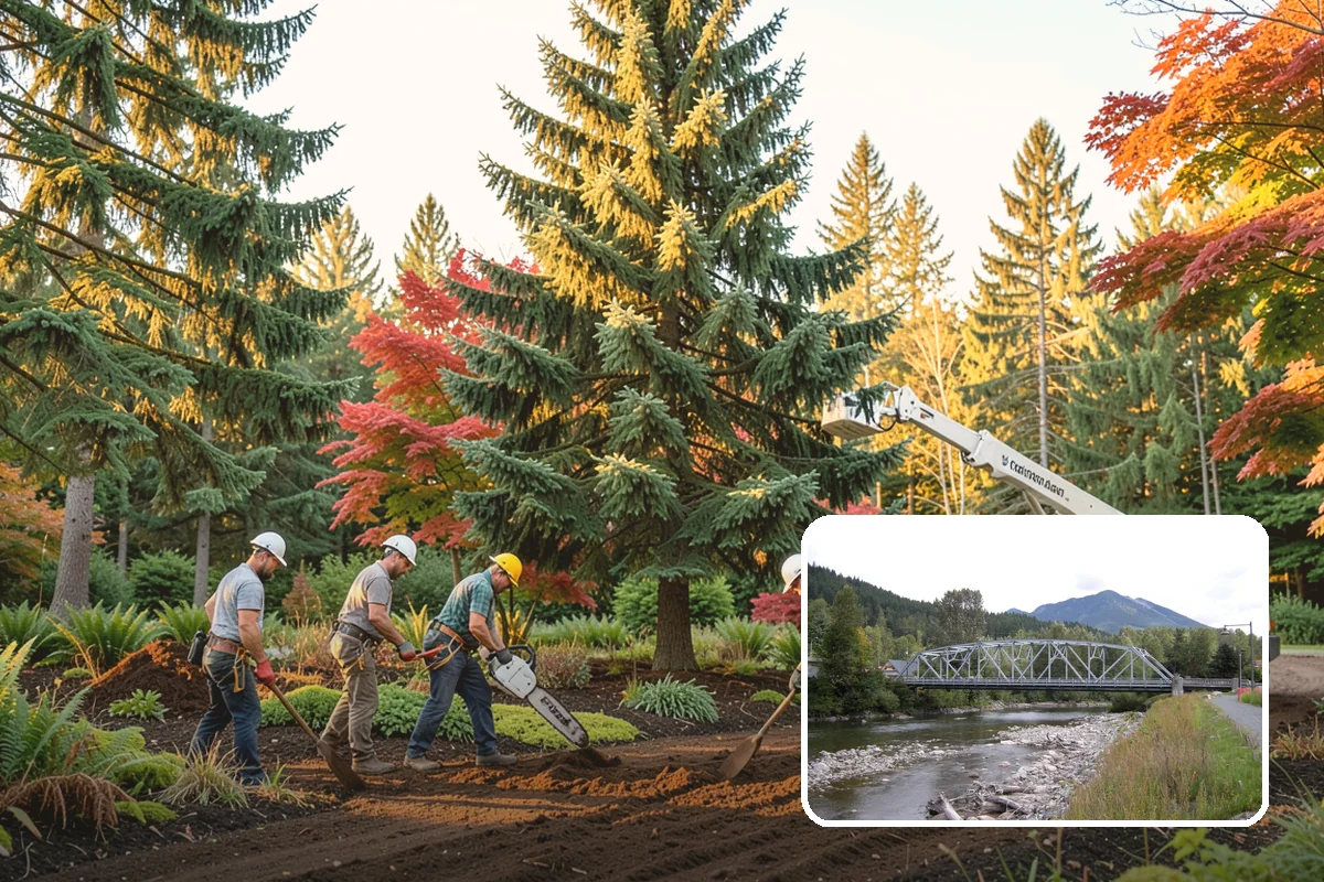 Structural pruning in Skykomish, King County, WA - Improves tree structure, health, and appearance