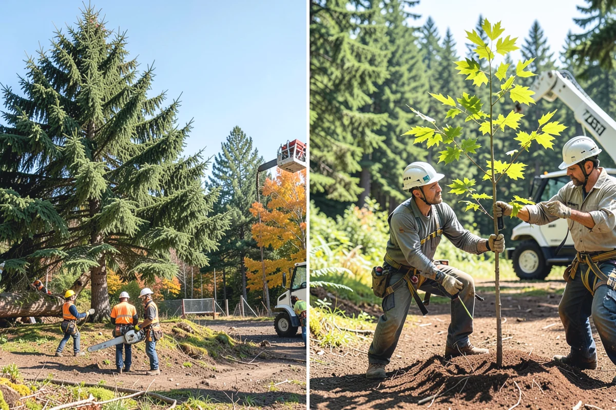 Structural pruning in Skykomish, King County, WA - Assess canopy condition and pruning objectives