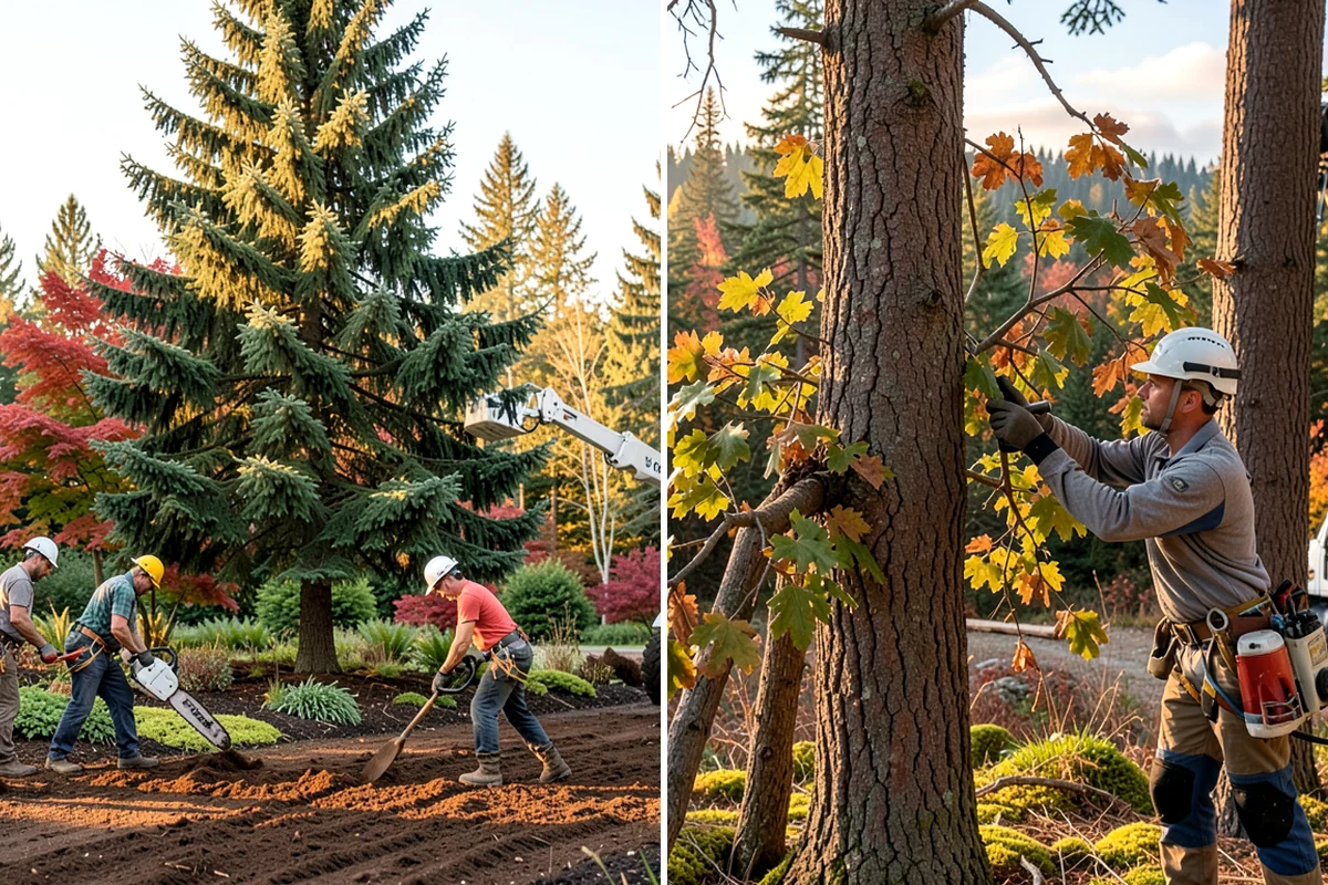 Structural pruning in Snoqualmie, King County, WA - Assess canopy condition and pruning objectives