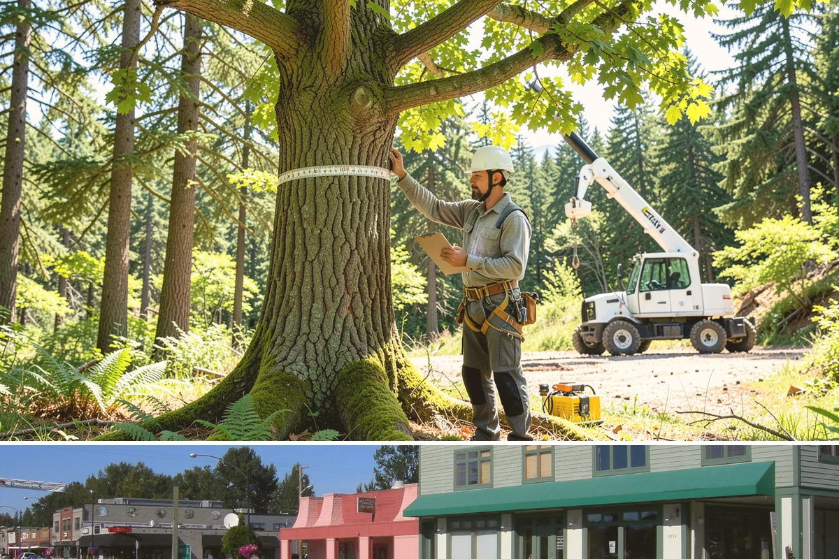 Structural pruning in Snoqualmie, King County, WA - In the Puget Sound climate, structural pruning should be timed according to species-specific sensitivities to avoid stress on...