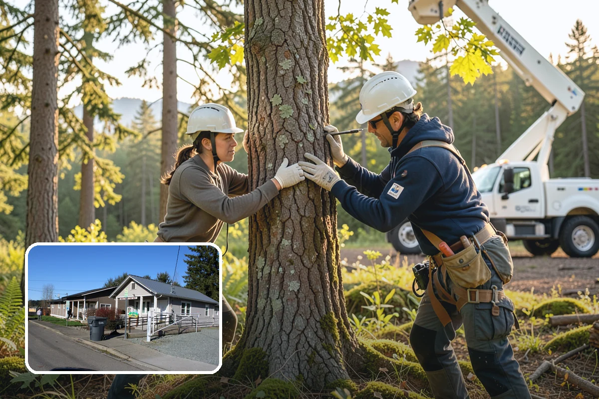 Structural pruning in South Prairie, Pierce County, WA - Improves tree structure, health, and appearance