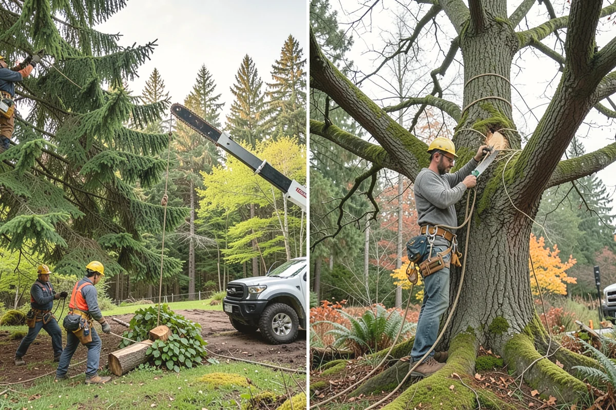 Structural pruning in Tukwila, King County, WA - Assess canopy condition and pruning objectives