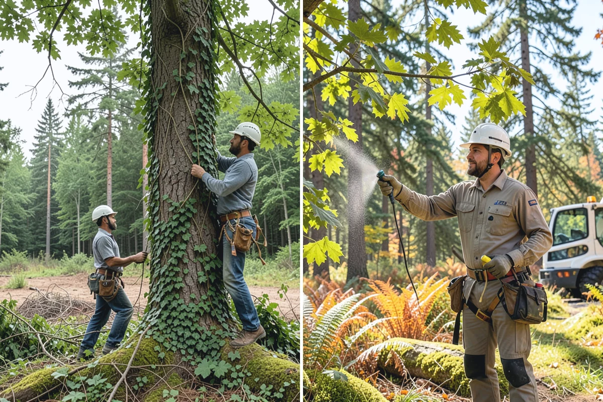 Structural pruning in Woodinville, King County, WA - Assess canopy condition and pruning objectives