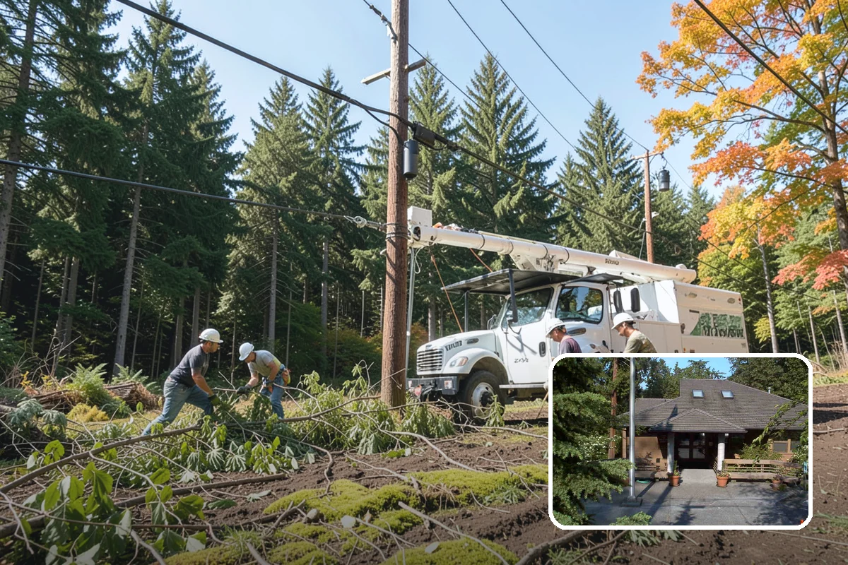 Structural pruning in Yarrow Point, King County, WA - Improves tree structure, health, and appearance