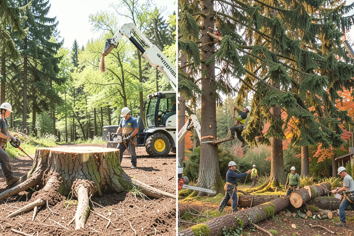 Stump chemical treatment in Anacortes, Skagit County, WA - Locate and mark utilities before work