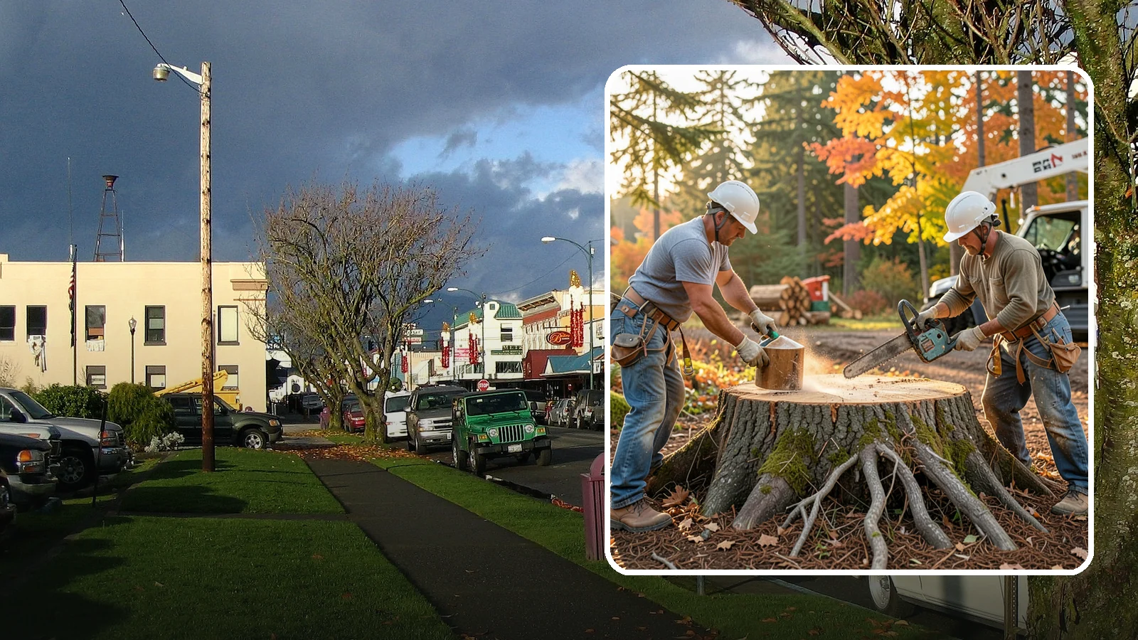 Stump chemical treatment in Arlington, Snohomish County, WA - The application of approved products to speed stump breakdown or prevent resprouting.