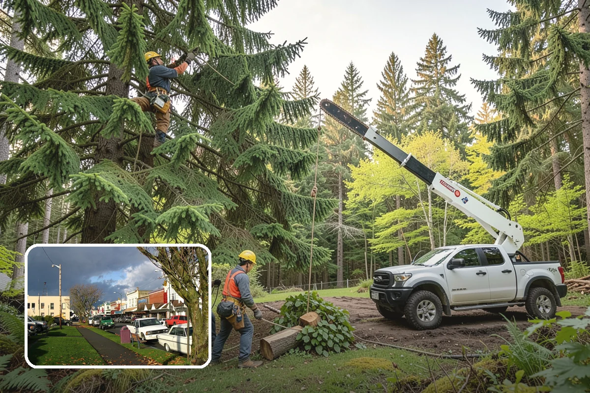 Stump chemical treatment in Arlington, Snohomish County, WA - Removes tripping hazards and obstructions
