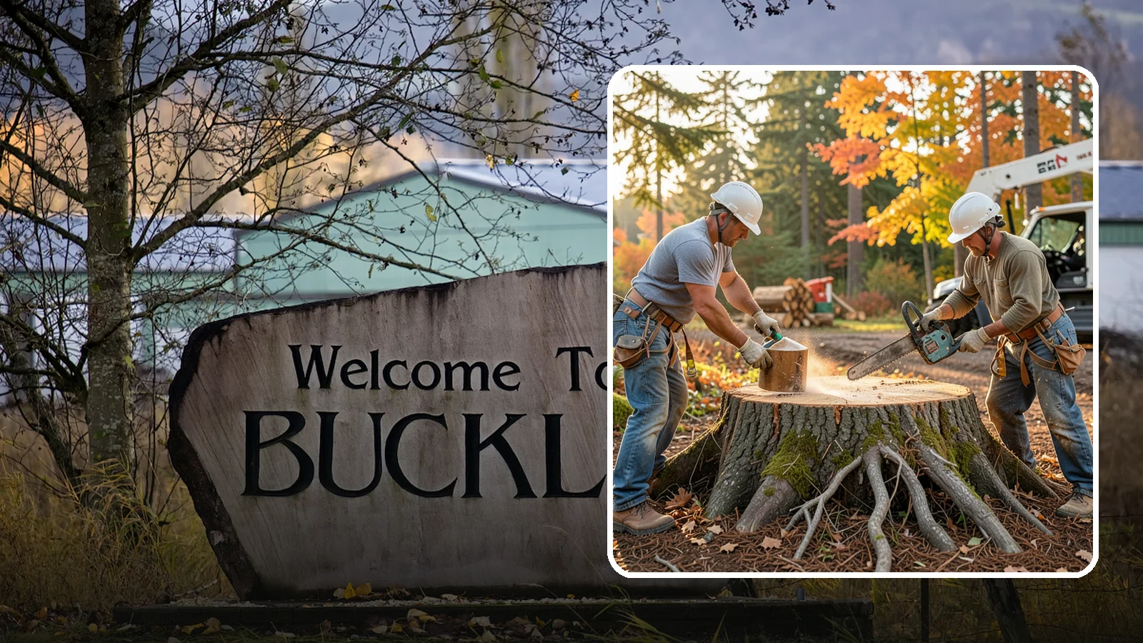 Stump chemical treatment in Buckley, Pierce County, WA - The application of approved products to speed stump breakdown or prevent resprouting.