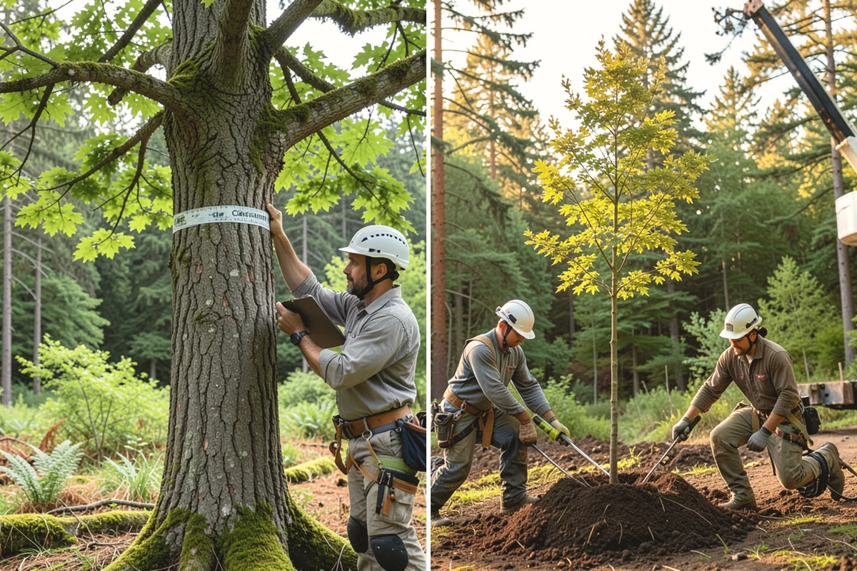 Stump chemical treatment in Burien, King County, WA - Locate and mark utilities before work
