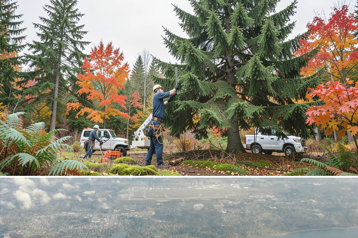 Stump chemical treatment in Burien, King County, WA - This treatment can generally be performed year-round in Puget Sound weather but must be scheduled before new growth emerges to...