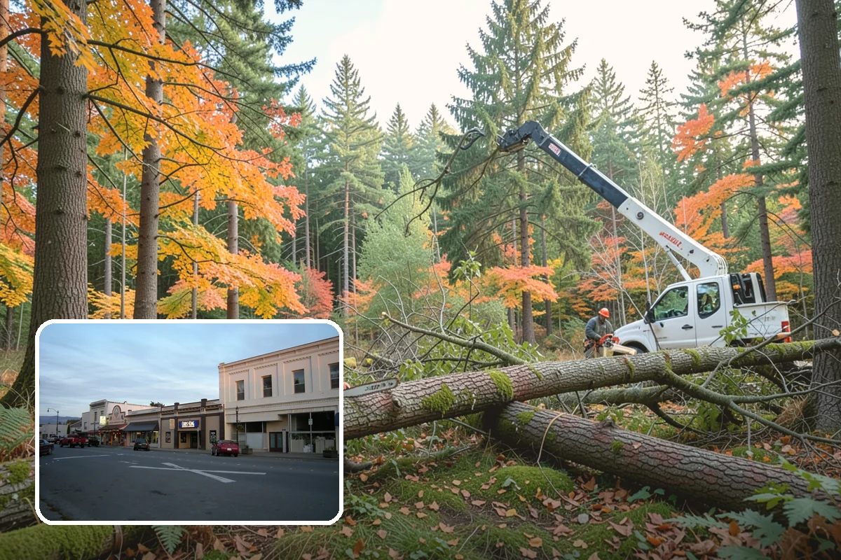 Stump chemical treatment in Burlington, Skagit County, WA - Removes tripping hazards and obstructions