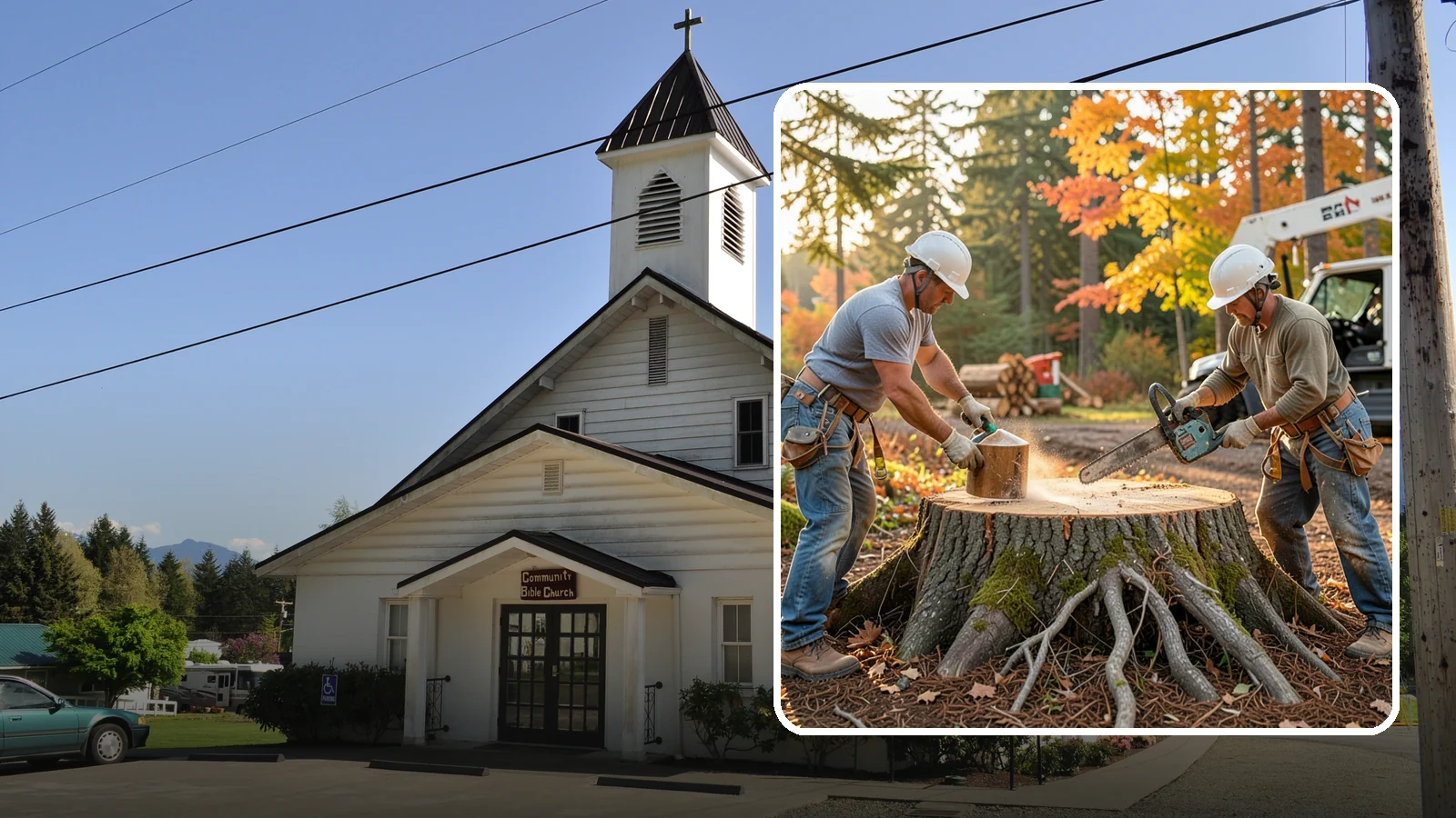 Stump chemical treatment in Concrete, Skagit County, WA - The application of approved products to speed stump breakdown or prevent resprouting.