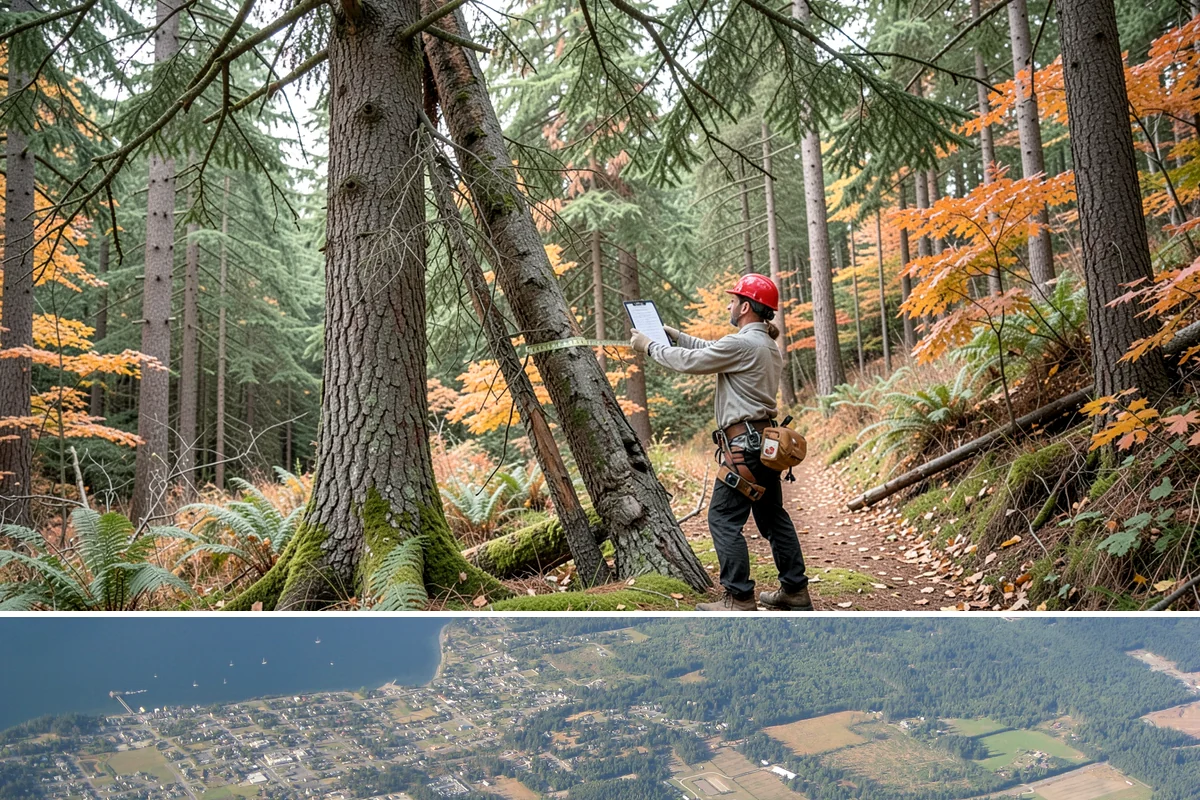 Stump chemical treatment in Coupeville, Island County, WA - This treatment can generally be performed year-round in Puget Sound weather but must be scheduled before new growth emerges to...