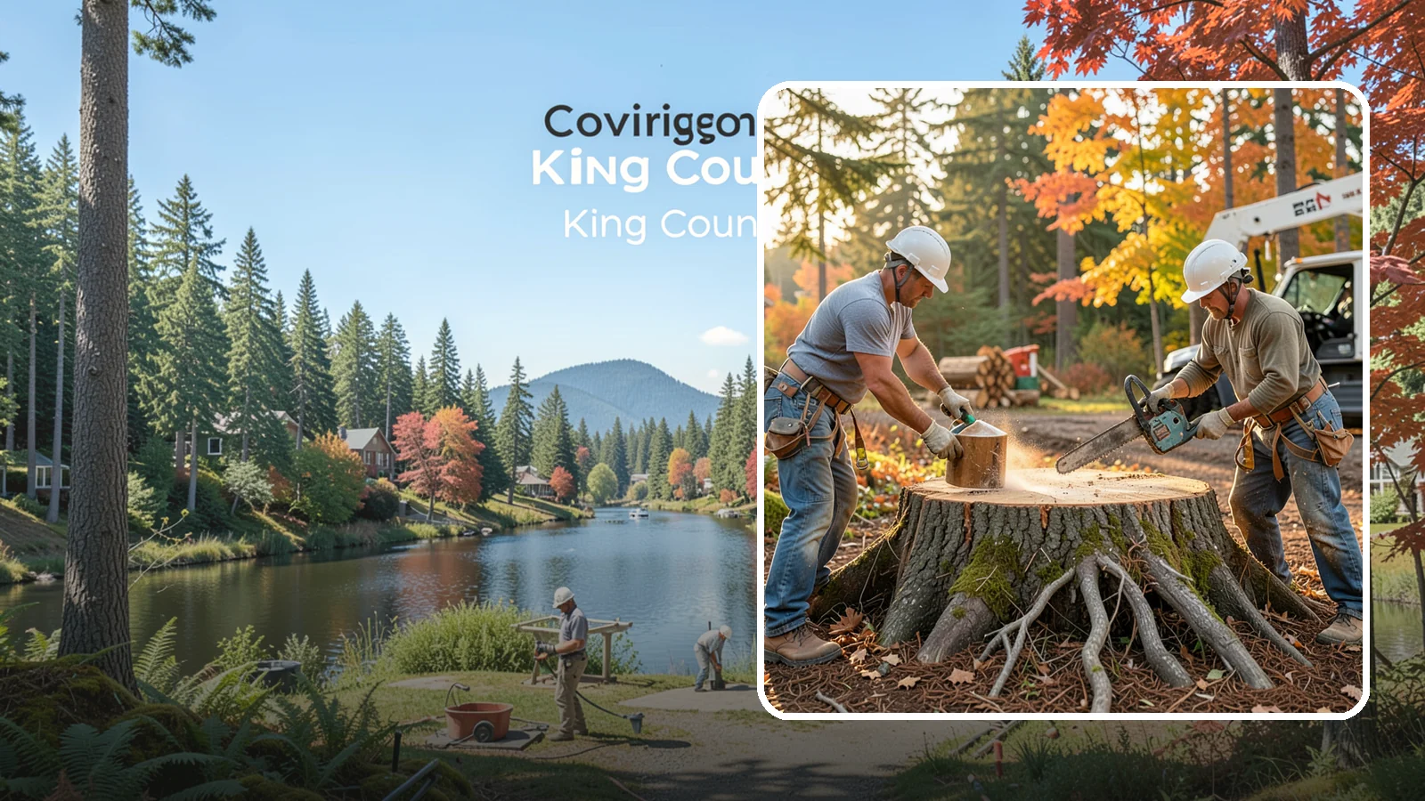 Stump chemical treatment in Covington, King County, WA - The application of approved products to speed stump breakdown or prevent resprouting.