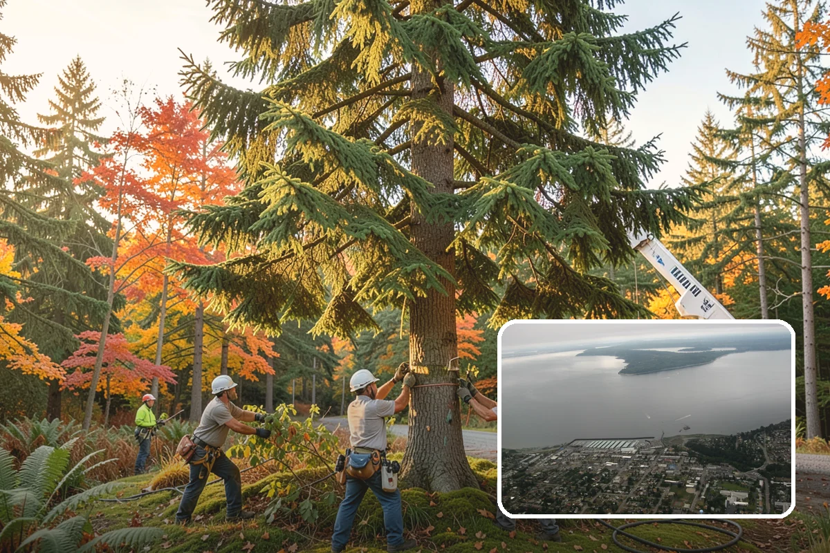 Stump chemical treatment in Des Moines, King County, WA - Removes tripping hazards and obstructions
