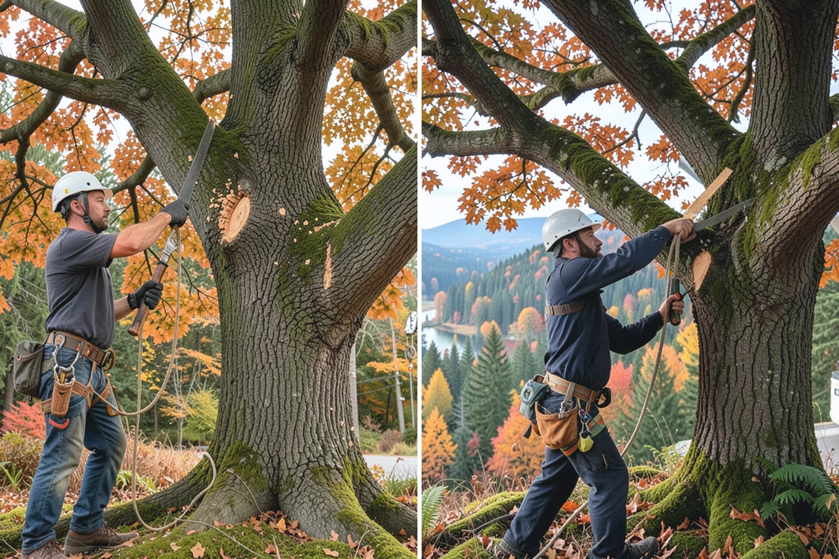 Stump chemical treatment in Des Moines, King County, WA - Locate and mark utilities before work