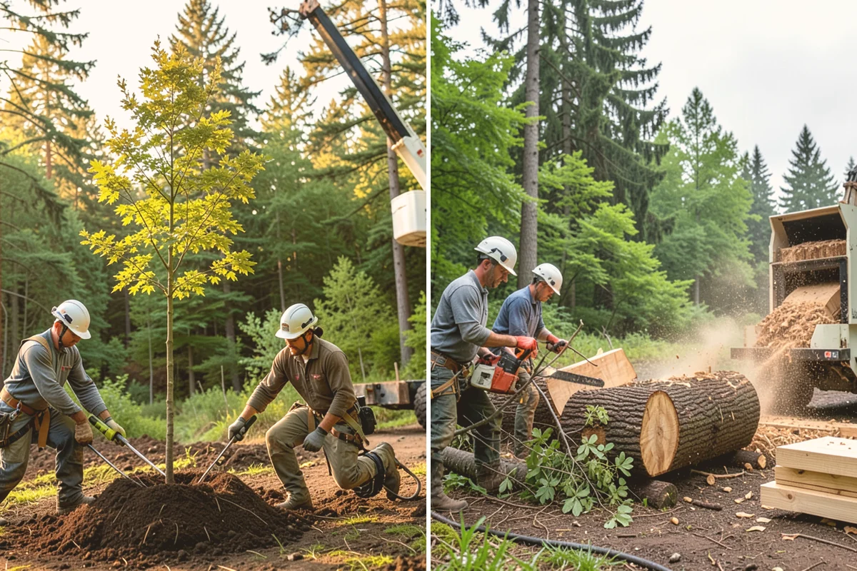 Stump chemical treatment in Edmonds, Snohomish County, WA - Locate and mark utilities before work