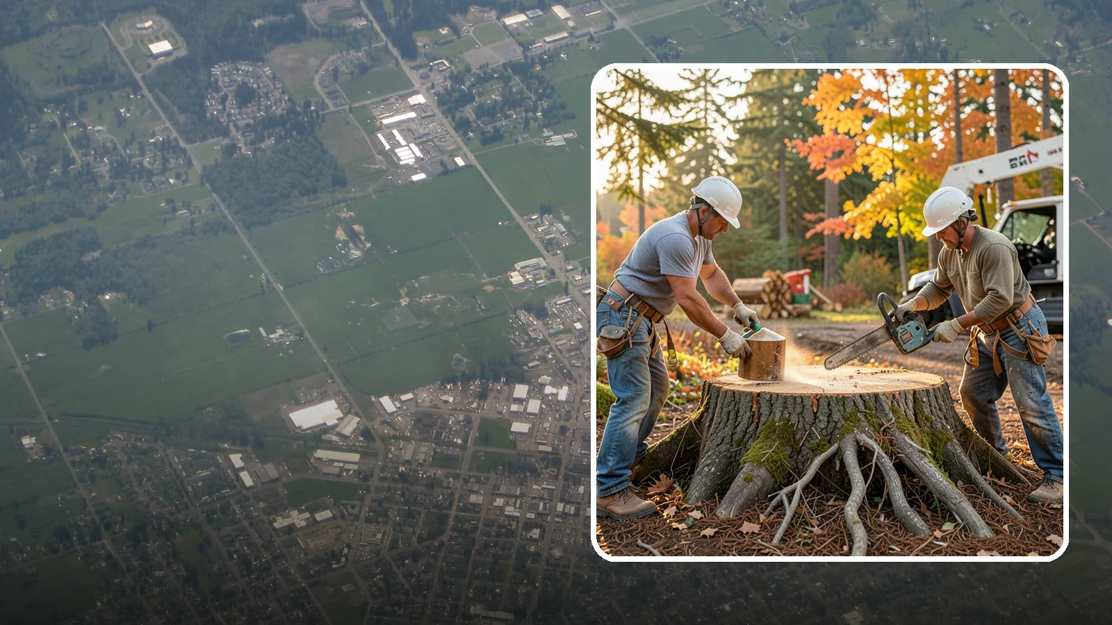 Stump chemical treatment in Enumclaw, King County, WA - The application of approved products to speed stump breakdown or prevent resprouting.
