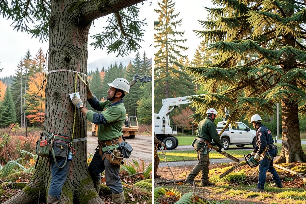 Stump chemical treatment in Enumclaw, King County, WA - Locate and mark utilities before work