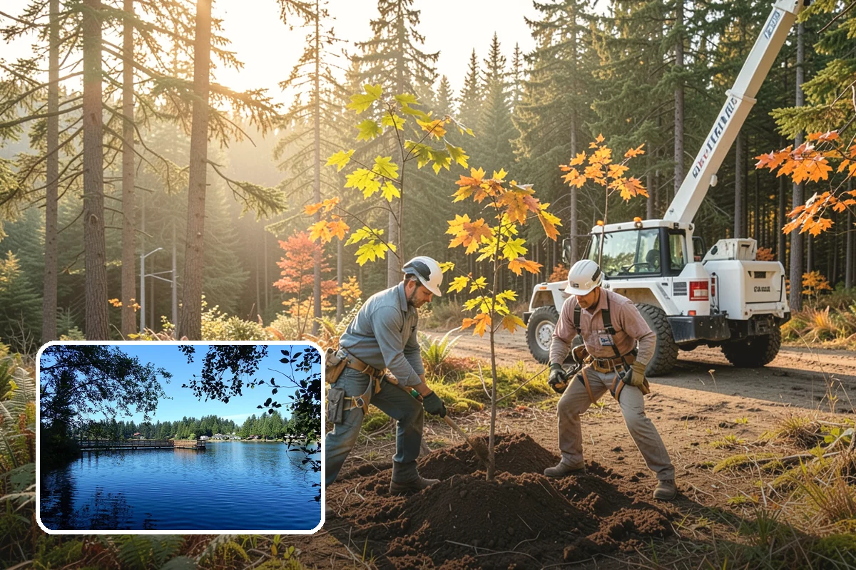 Stump chemical treatment in Federal Way, King County, WA - Removes tripping hazards and obstructions